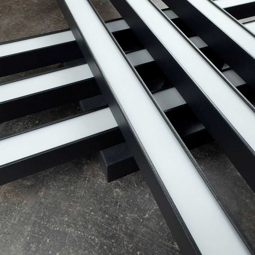 Светильник LED smart HIWAY с пультом 110Вт 3000-5000K 6050Lm Квадратный Черный 220805